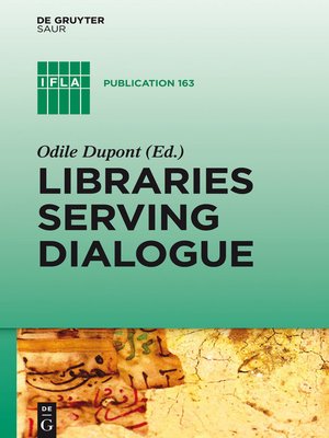 cover image of Libraries Serving Dialogue